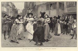 Une ancienne coutume du 1er mai, la danse de la laitière